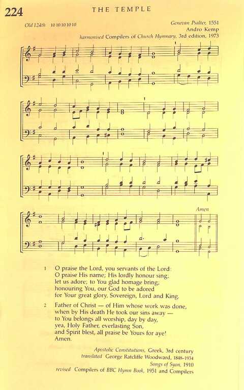 The Irish Presbyterian Hymnbook page 1154