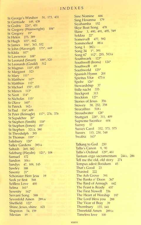 The Irish Presbyterian Hymnbook page 1854