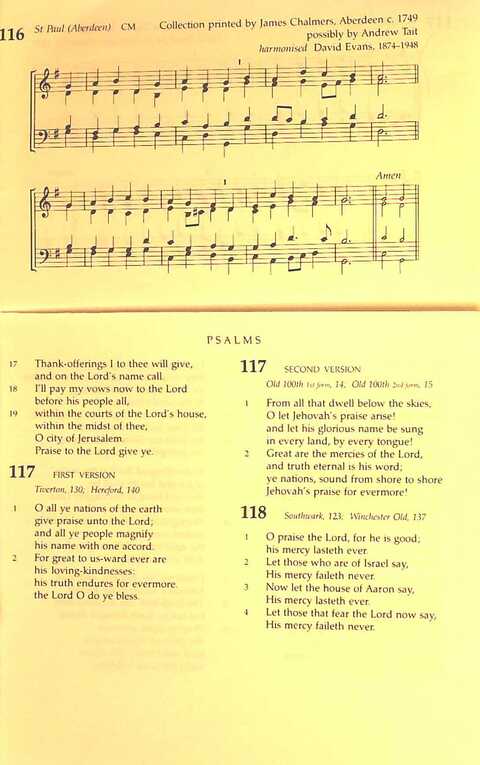The Irish Presbyterian Hymnbook page 462