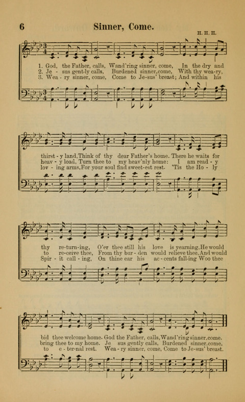 The Iris: Songs of Jesus, for Sunday-schools and devotional meetings page 6