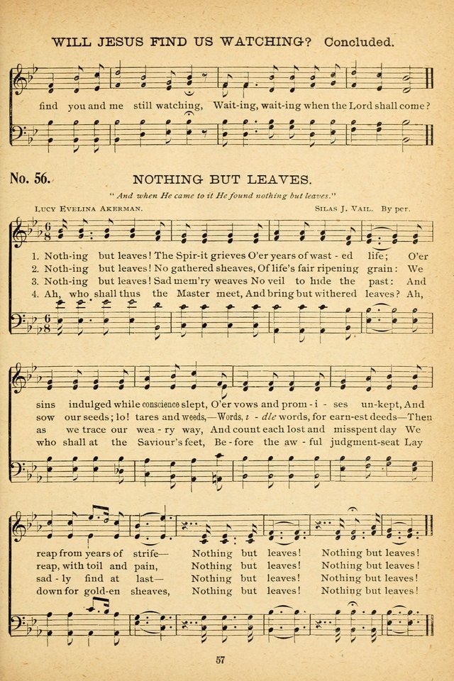 International Song Service: with Bright Gems from fifty authors, for Sunday-schools, gospel meetings, missionary and young people