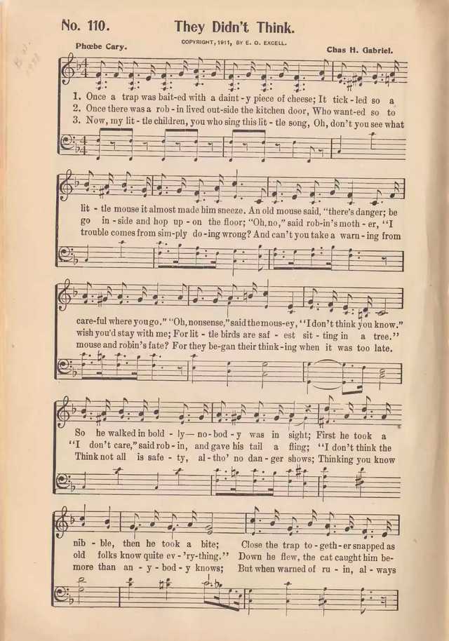 Jewels for Juniors: a choice collection of Songs, Exercises and Readings page 102