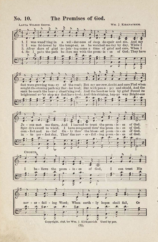 The Joy Bells of Canaan or Burning Bush Songs No. 2 page 10