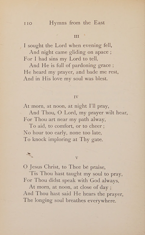 Hymns from the East page 110