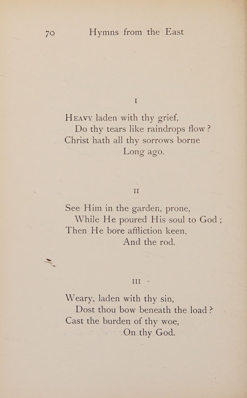 Hymns from the East page 70