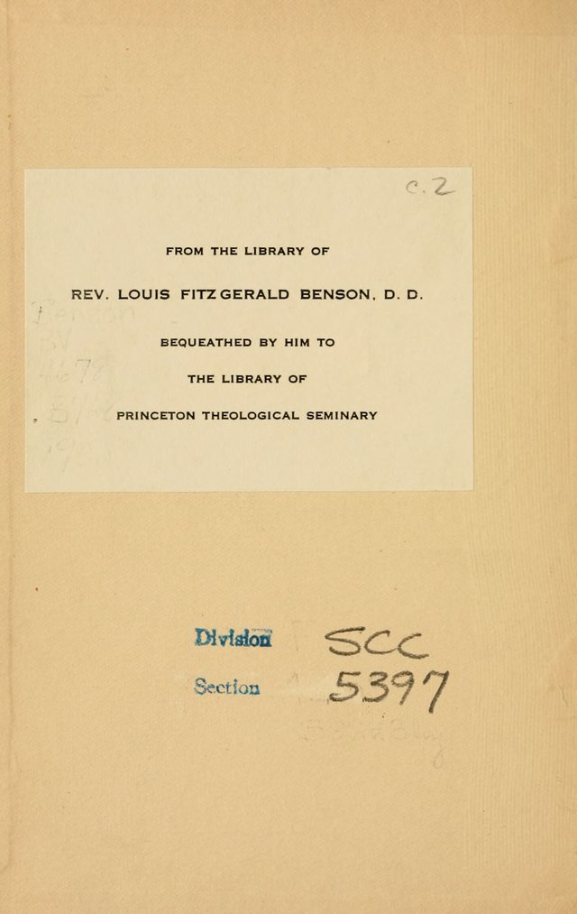 Hymns of the Greek Church page ii
