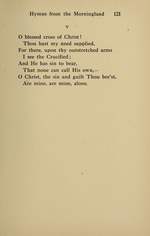 Hymns from the Morningland page 120