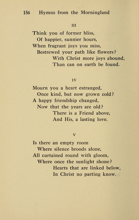 Hymns from the Morningland page 155
