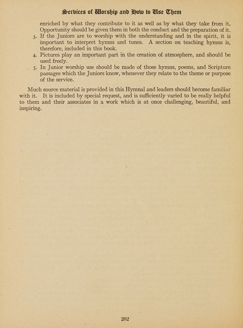 Junior Church School Hymnal: for use in the junior section of the church school, in the home, and in junior congragations (Teacher