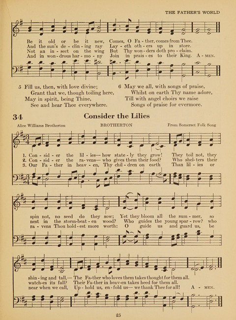 Junior Church School Hymnal: for use in the junior section of the church school, in the home, and in junior congragations (Teacher