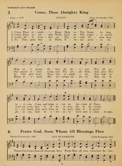 Junior Church School Hymnal: for use in the junior section of the church school, in the home, and in junior congragations (Teacher
