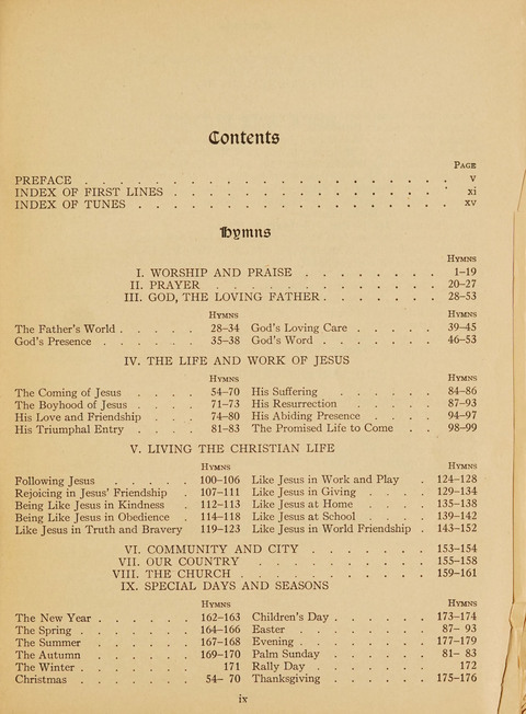 Junior Church School Hymnal: for use in the junior section of the church school, in the home, and in junior congragations (Teacher