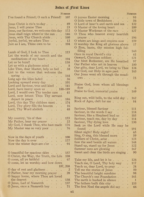 Junior Church School Hymnal: for use in the junior section of the church school, in the home, and in junior congragations (Teacher