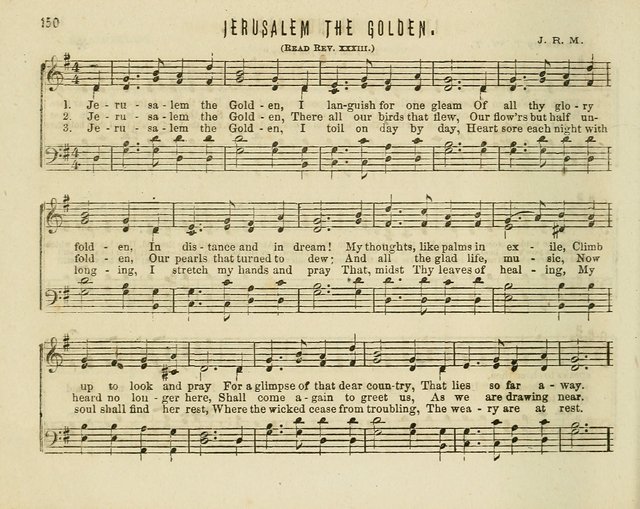 Joyful Songs: a choice collection of new Sunday School music page 150