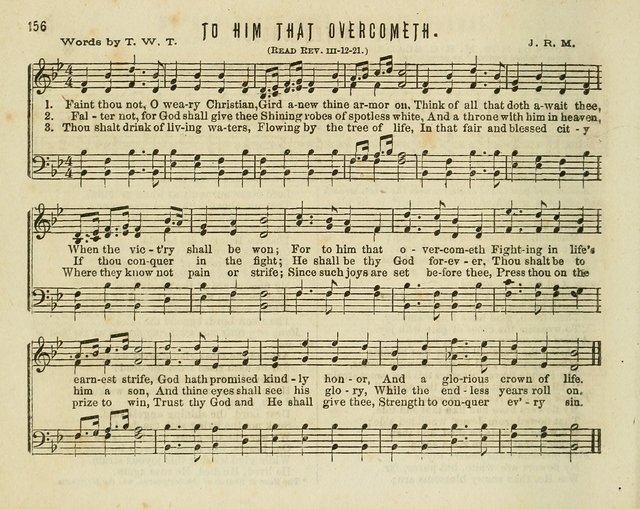 Joyful Songs: a choice collection of new Sunday School music page 156