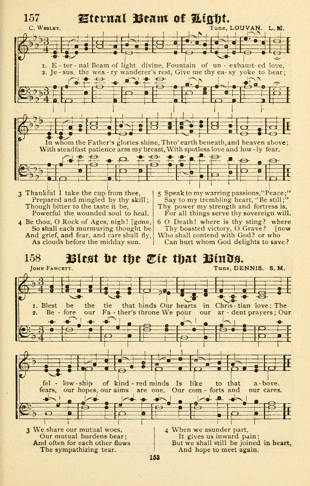 Joyful Sound: a collection of new hymns and music with familiar selections page 155