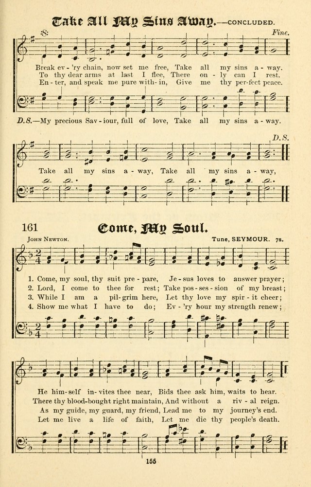 Joyful Sound: a collection of new hymns and music with familiar selections page 157