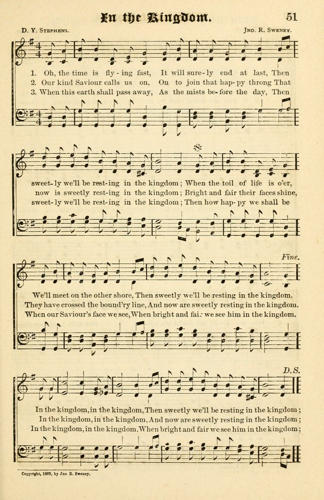Joyful Sound: a collection of new hymns and music with familiar selections page 51