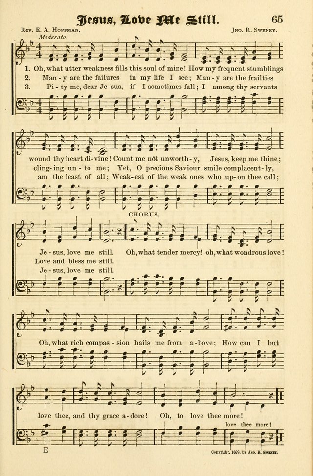 Joyful Sound: a collection of new hymns and music with familiar selections page 65