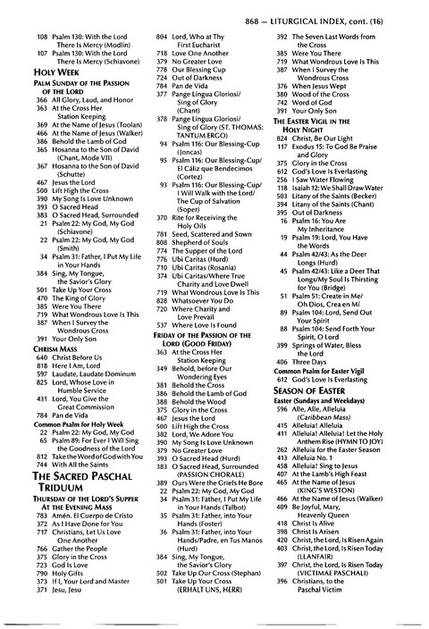 Journeysongs (3rd ed.) page 1462