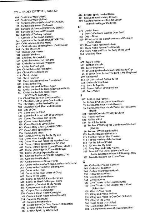 Journeysongs (3rd ed.) page 1467