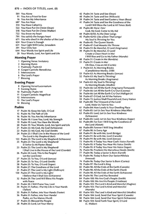 Journeysongs (3rd ed.) page 1473