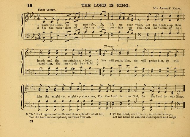 The Jewel: a selection of hymns and tunes for the Sabbath school, designed as a supplement to "The Gem" page 24