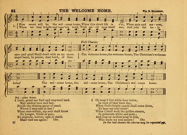 The Jewel: a selection of hymns and tunes for the Sabbath school, designed as a supplement to "The Gem" page 57