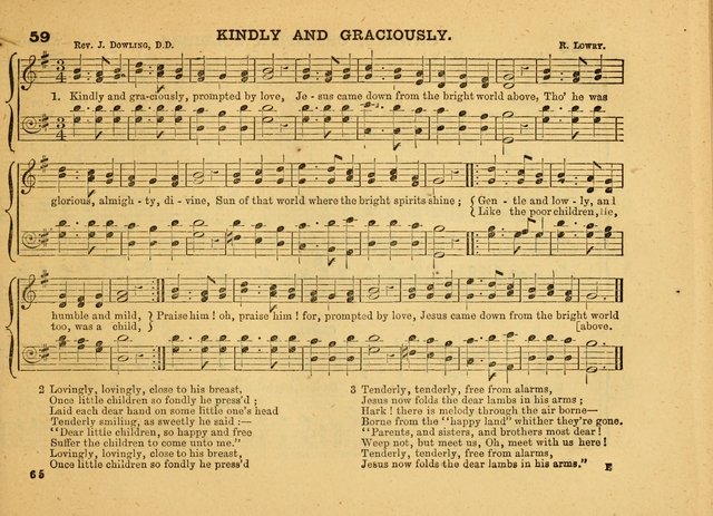 The Jewel: a selection of hymns and tunes for the Sabbath school, designed as a supplement to "The Gem" page 65