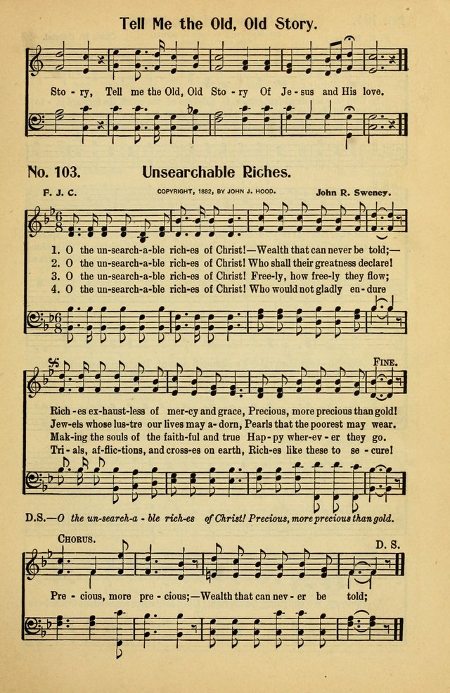 Joy to the World: for the Church and Sunday School page 110
