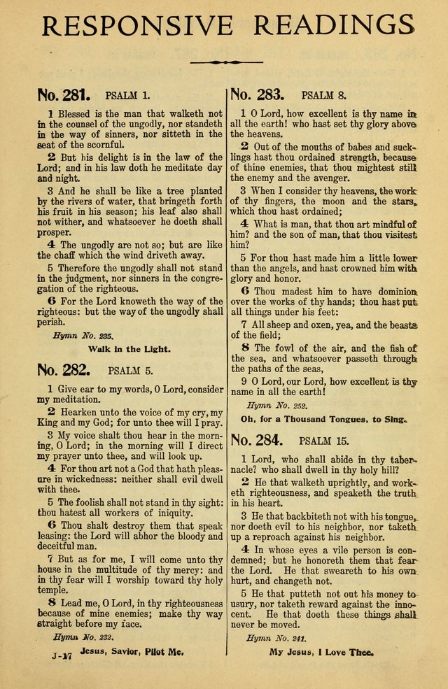 Joy to the World: for the Church and Sunday School page 262