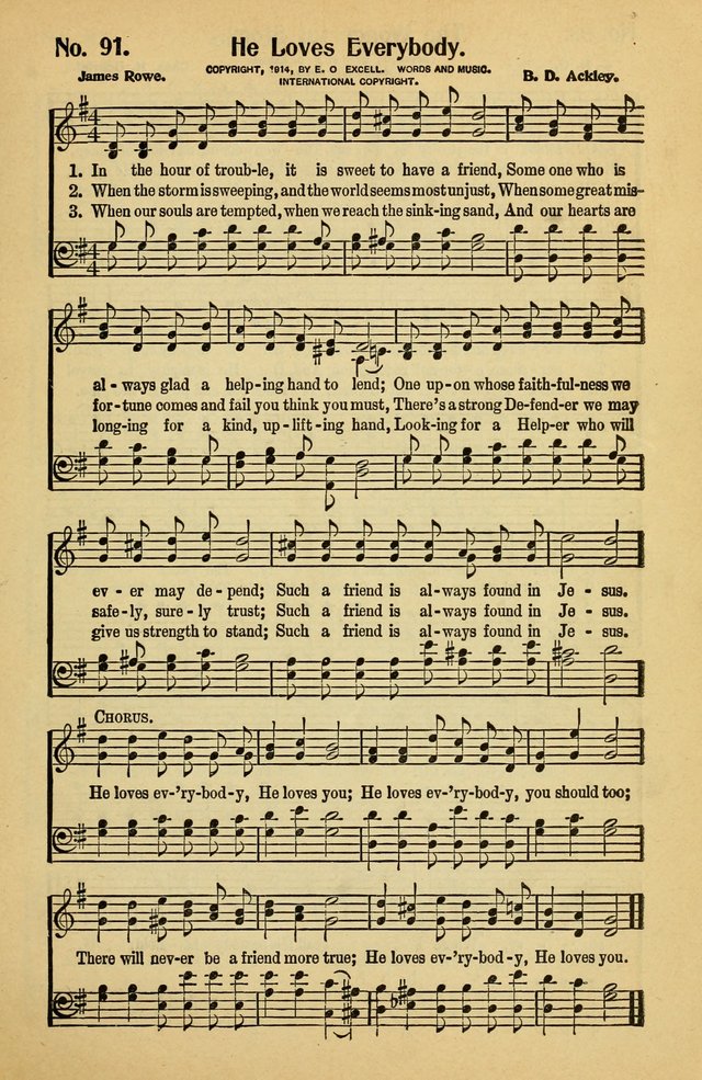 Joy to the World: for the Church and Sunday School page 98