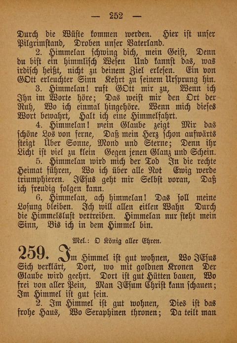 Kropper Gesang- und Liederbuch: (4. ed) page 252