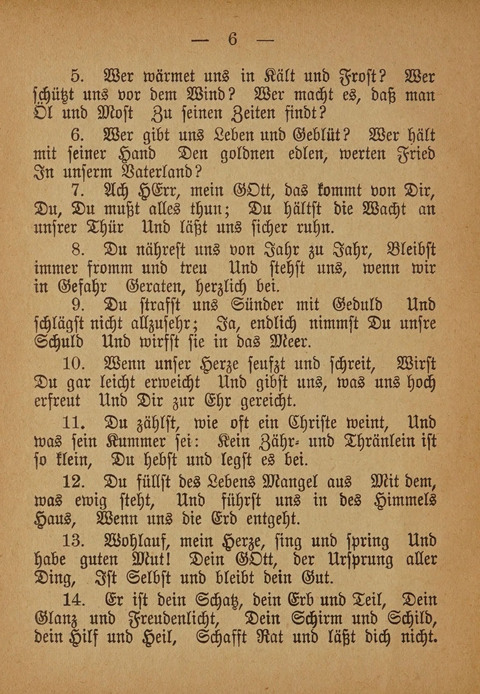 Kropper Gesang- und Liederbuch: (4. ed) page 6