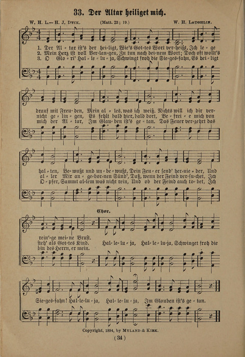 Lieder-Auswahl aus Himmels-Harfe page 13