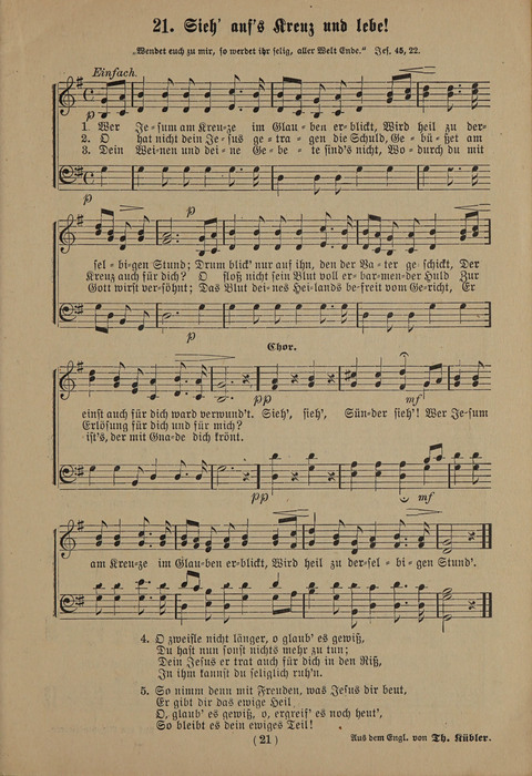 Lieder-Auswahl aus Himmels-Harfe page 8