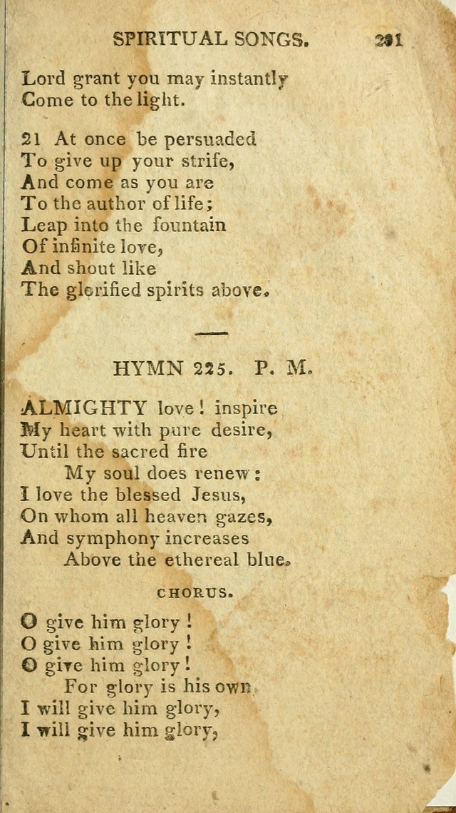 The Lexington Collection: being a selection of hymns, and spiritual songs, from the best authors (3rd. ed., corr.) page 291