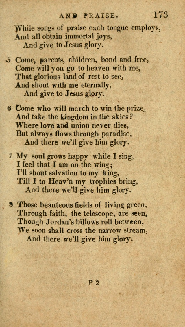 The Latest Collection of Original and Select Hymns and Spiritual Songs page 173