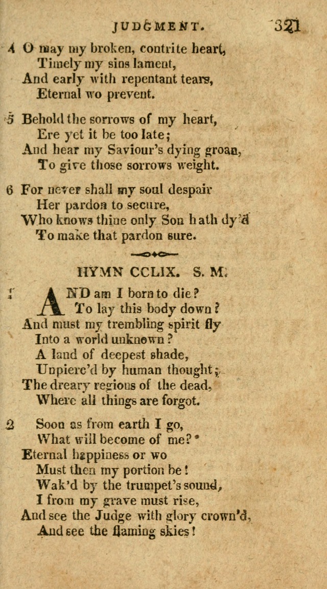 The Latest Collection of Original and Select Hymns and Spiritual Songs page 327