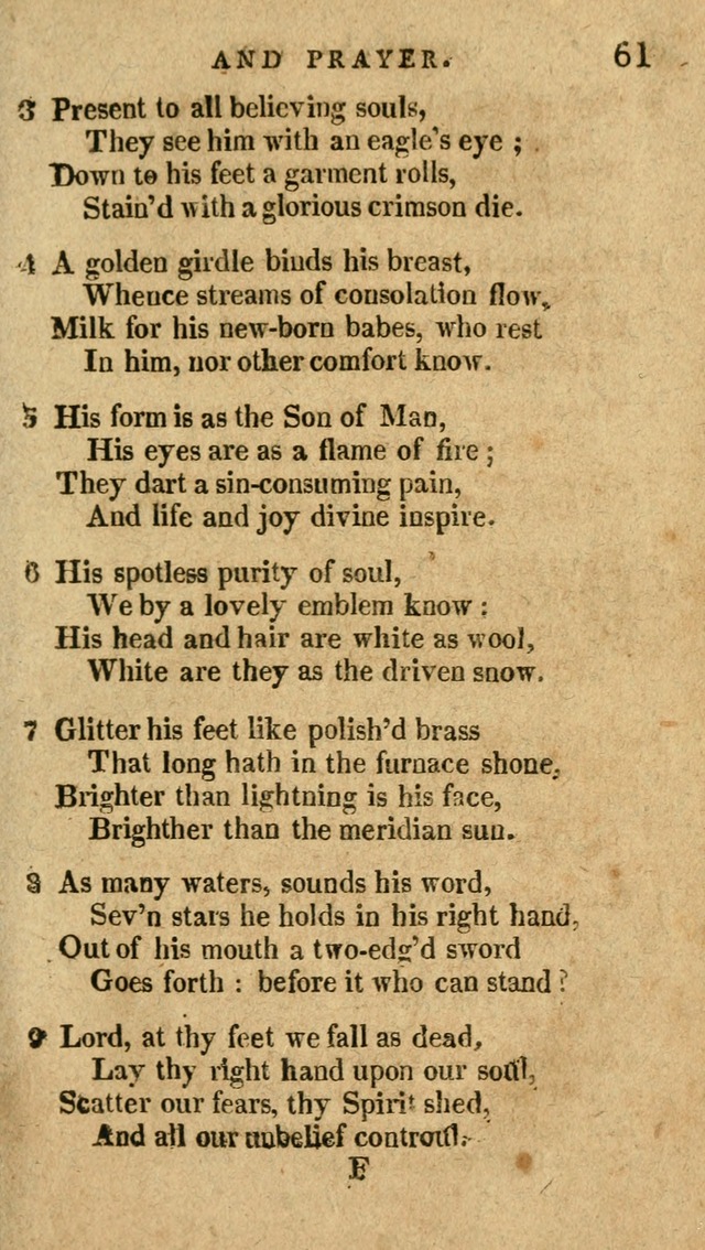 The Latest Collection of Original and Select Hymns and Spiritual Songs page 61