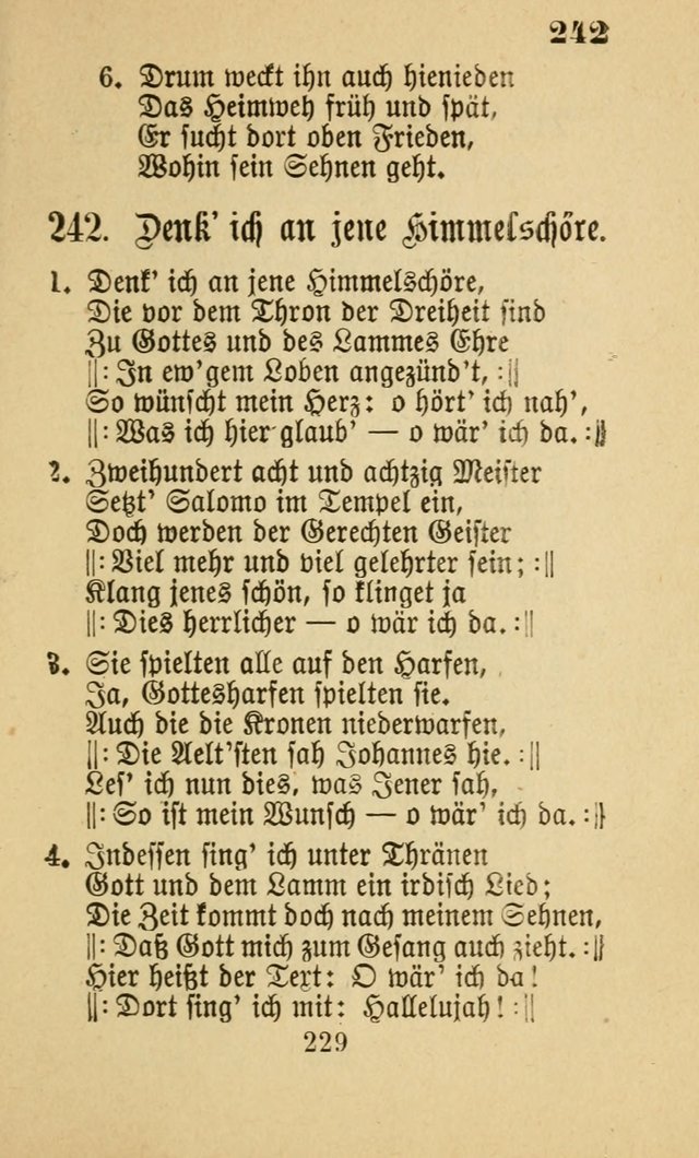 Liederbuch für Sonntagsschulen page 256
