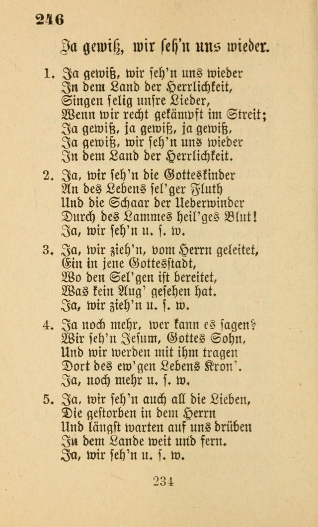 Liederbuch für Sonntagsschulen page 261