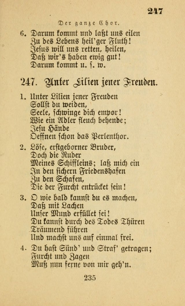 Liederbuch für Sonntagsschulen page 262