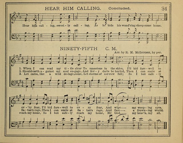 Light and Life: a collection of new hymns and tunes for sunday schools, prayer meetings, praise meetings and revival meetings page 81