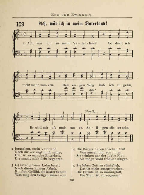 Liederlust: Altes und Neues für Muntere Sänger in Kirche, Schule und Haus page 201