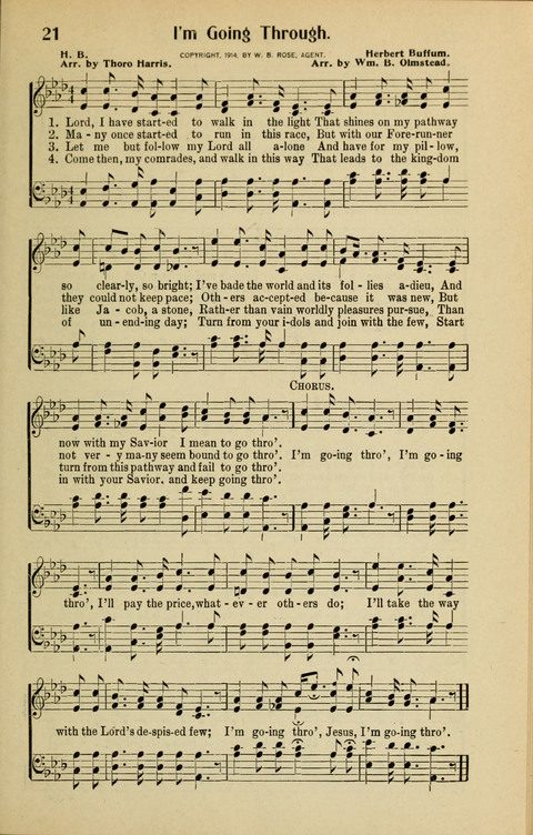 Light and Life Songs No. 2 page 21
