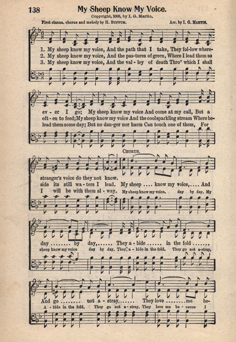 Light and Life Songs No. 3 page 138