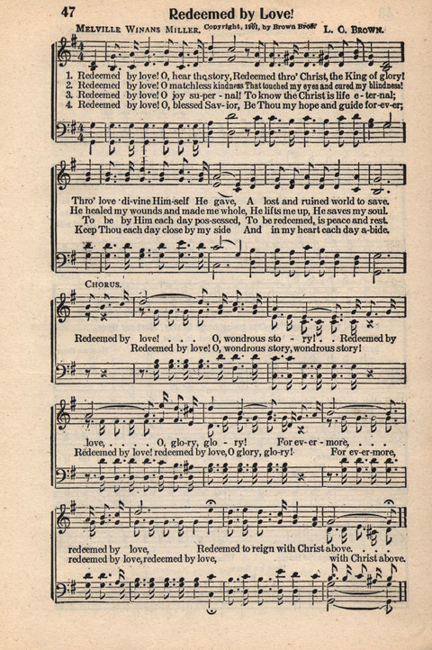 Light and Life Songs No. 3 page 47