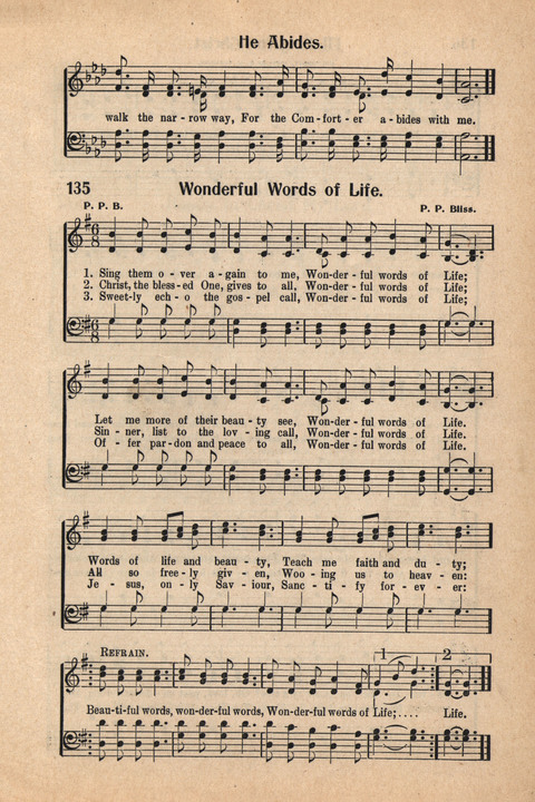 Light and Life Songs No. 4 page 135