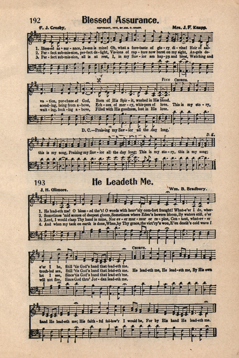 Light and Life Songs No. 4 page 181